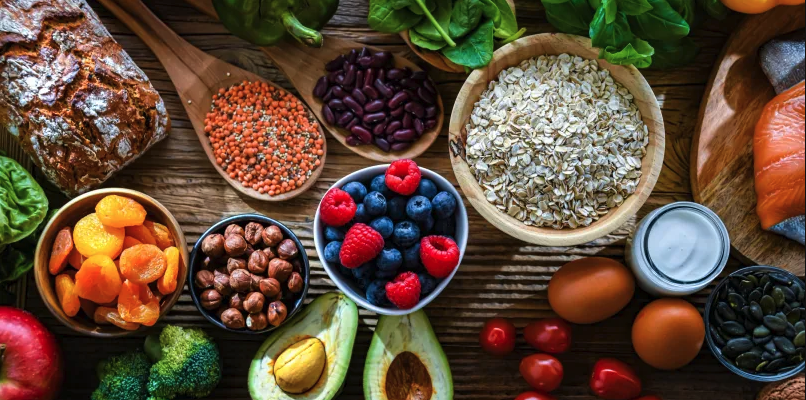 Fresh whole foods from the 6 Month Holistic Lifestyle Program