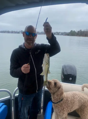 Fishing morning on Lake Norman