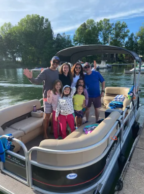 Pontoon day on Lake Norman