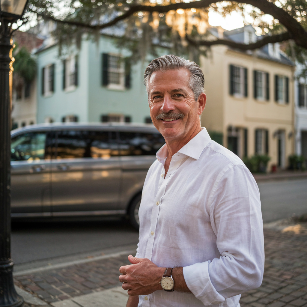 David of Holy City Transportation, 4th generation Charlestonian