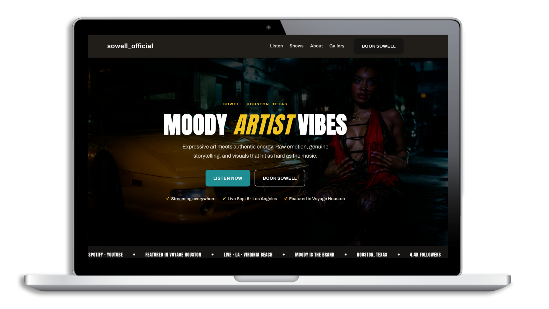 Sowell website redesign concept