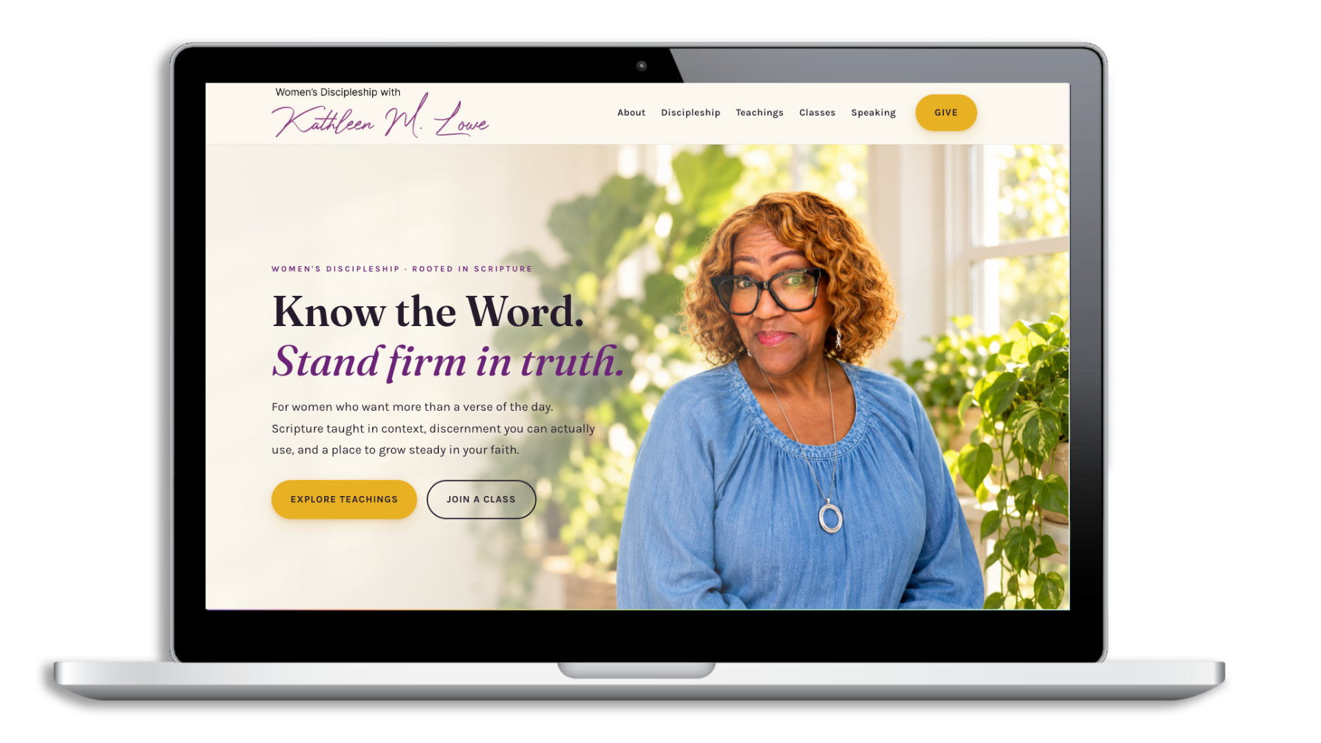 Kathleen Lowe website redesign concept