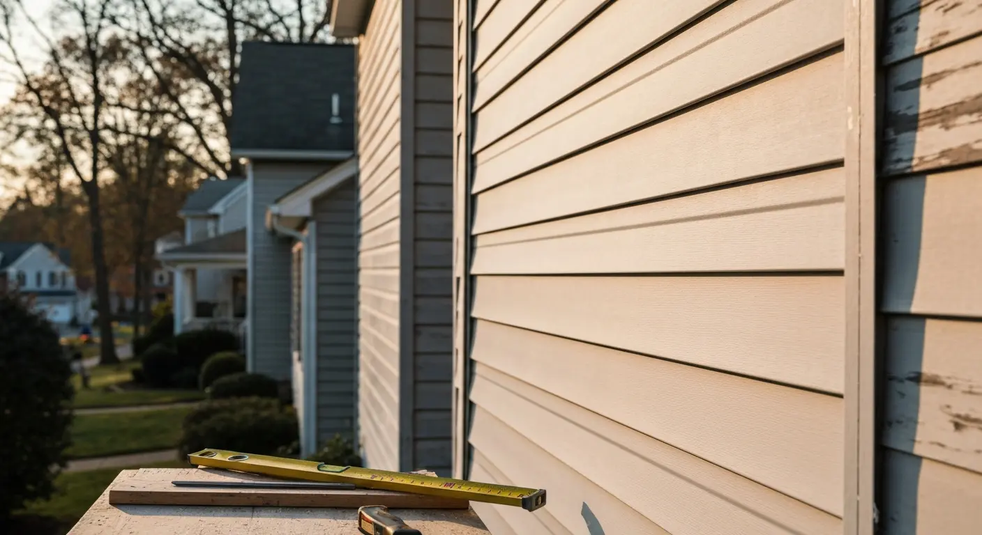 Hardie board siding repair