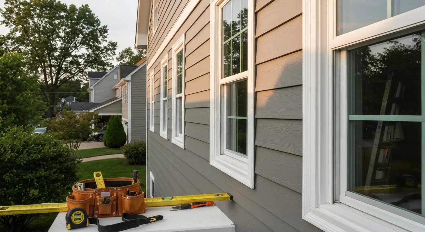 Siding replacement project