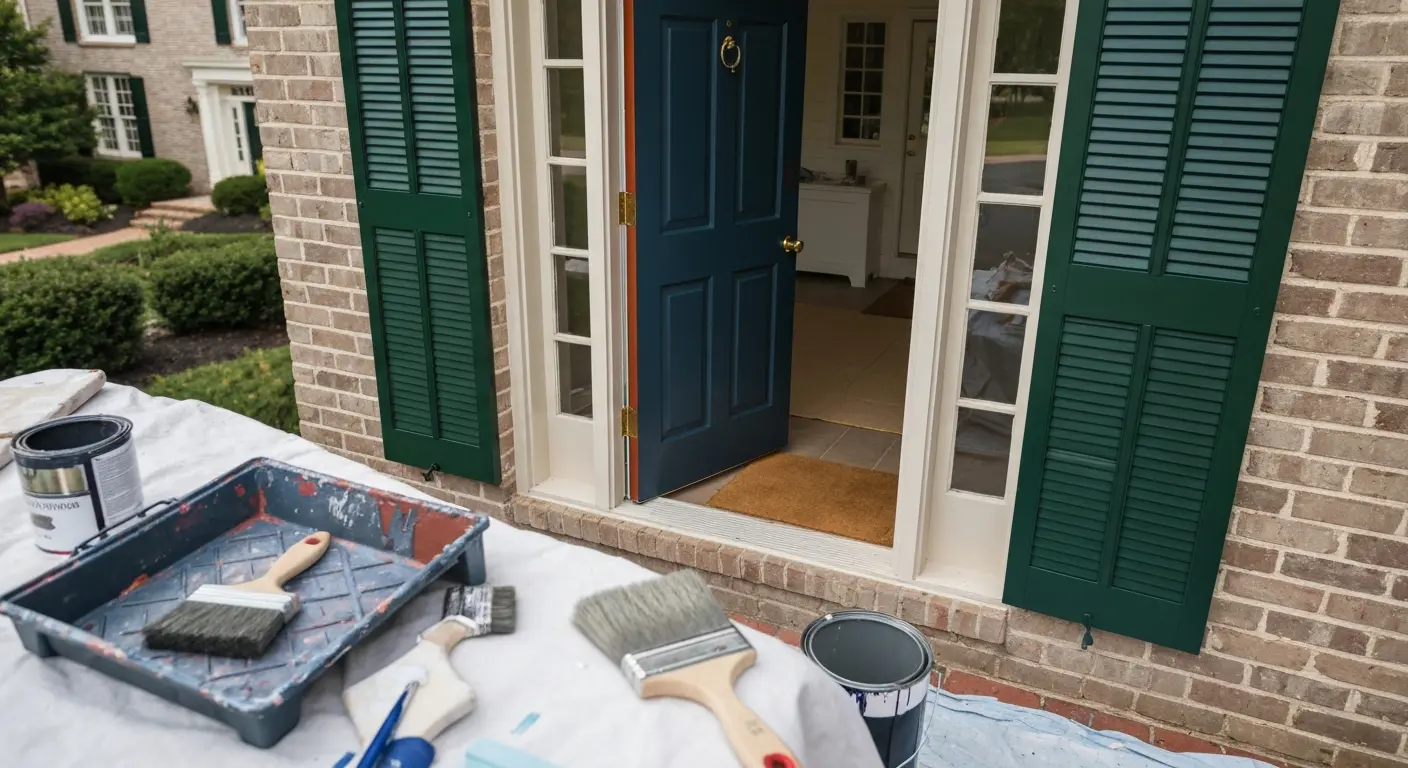 Painted doors and shutters project