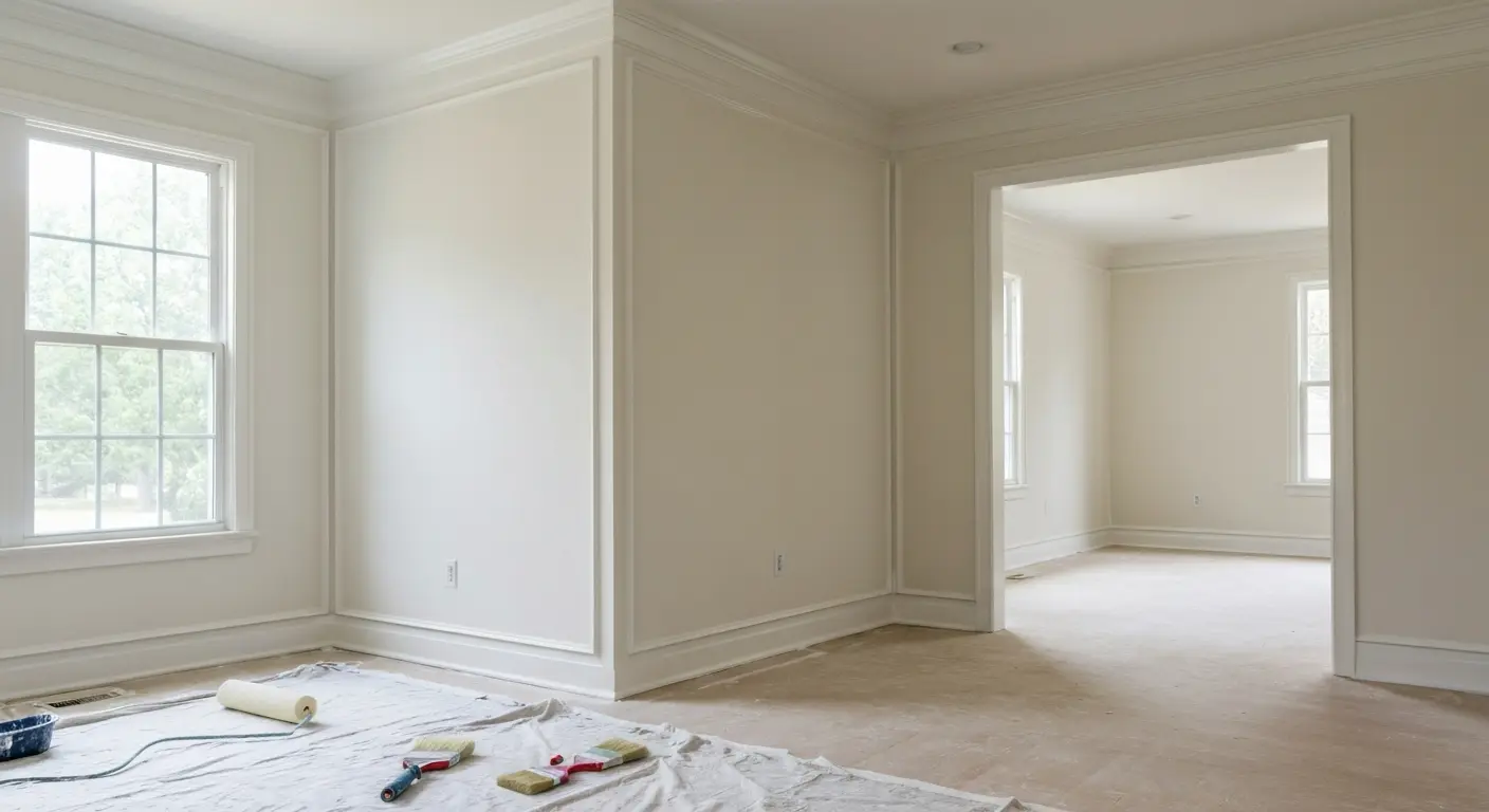 Interior painting project