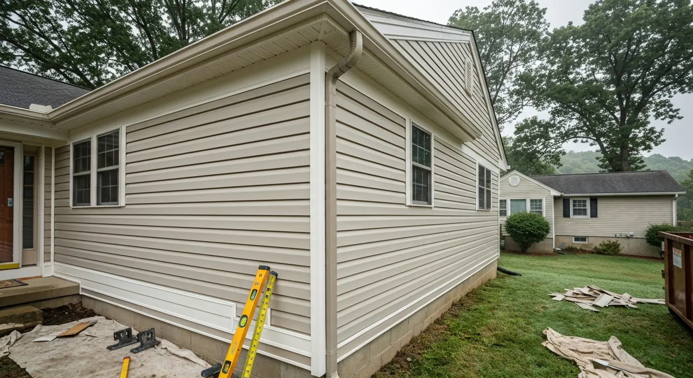 Complete siding replacement