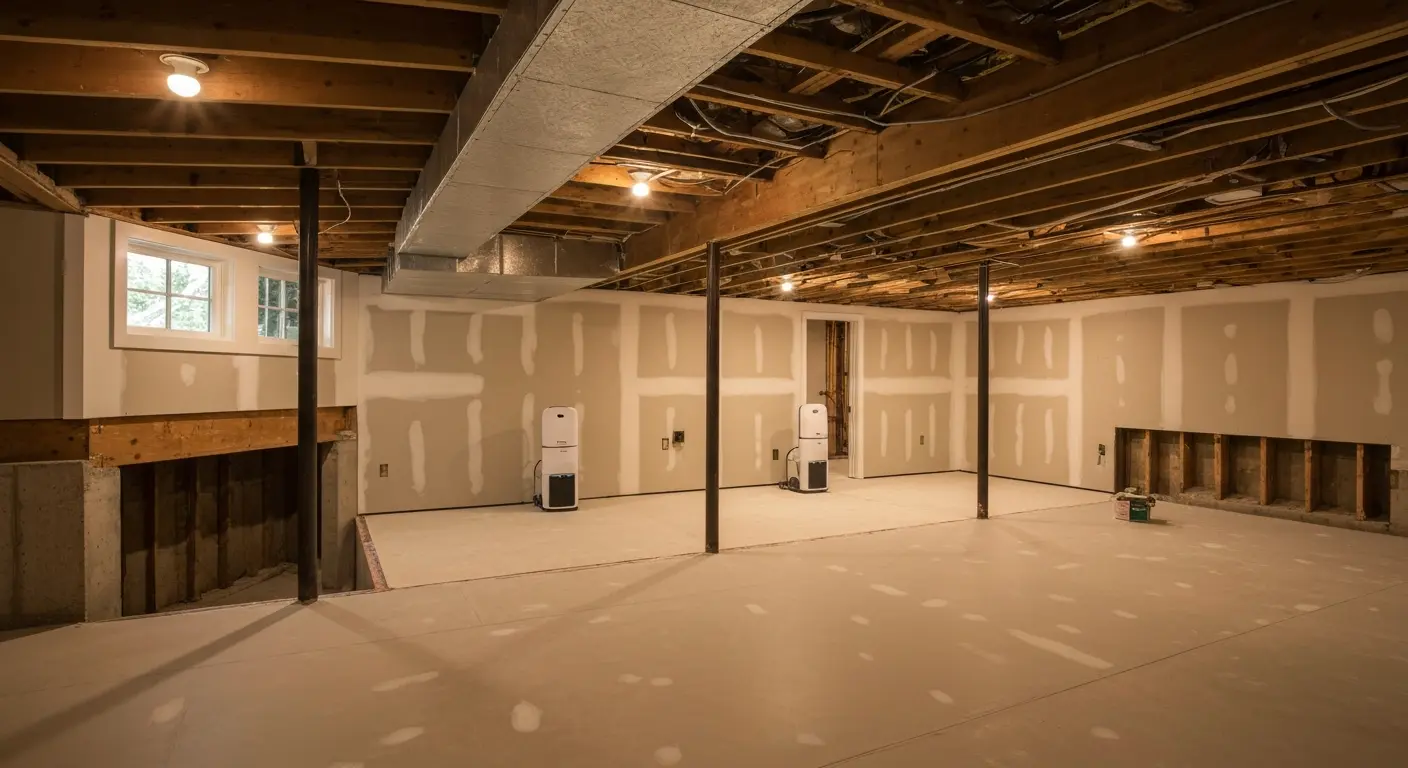 Basement water damage