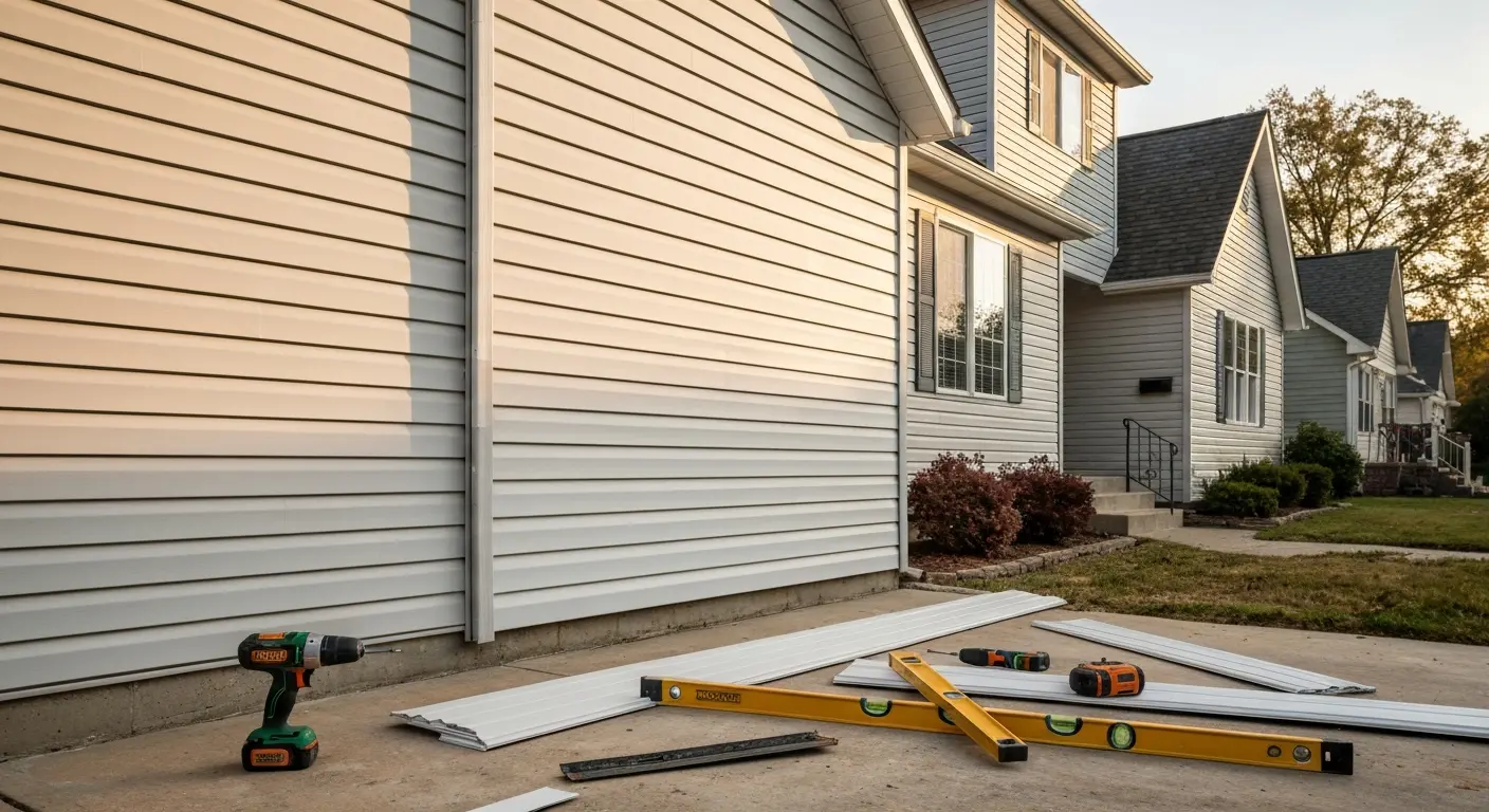 Full siding replacement