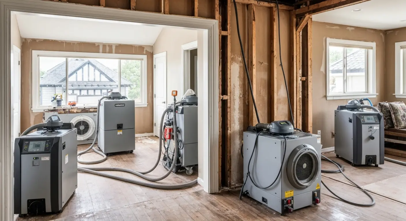 Structural drying process