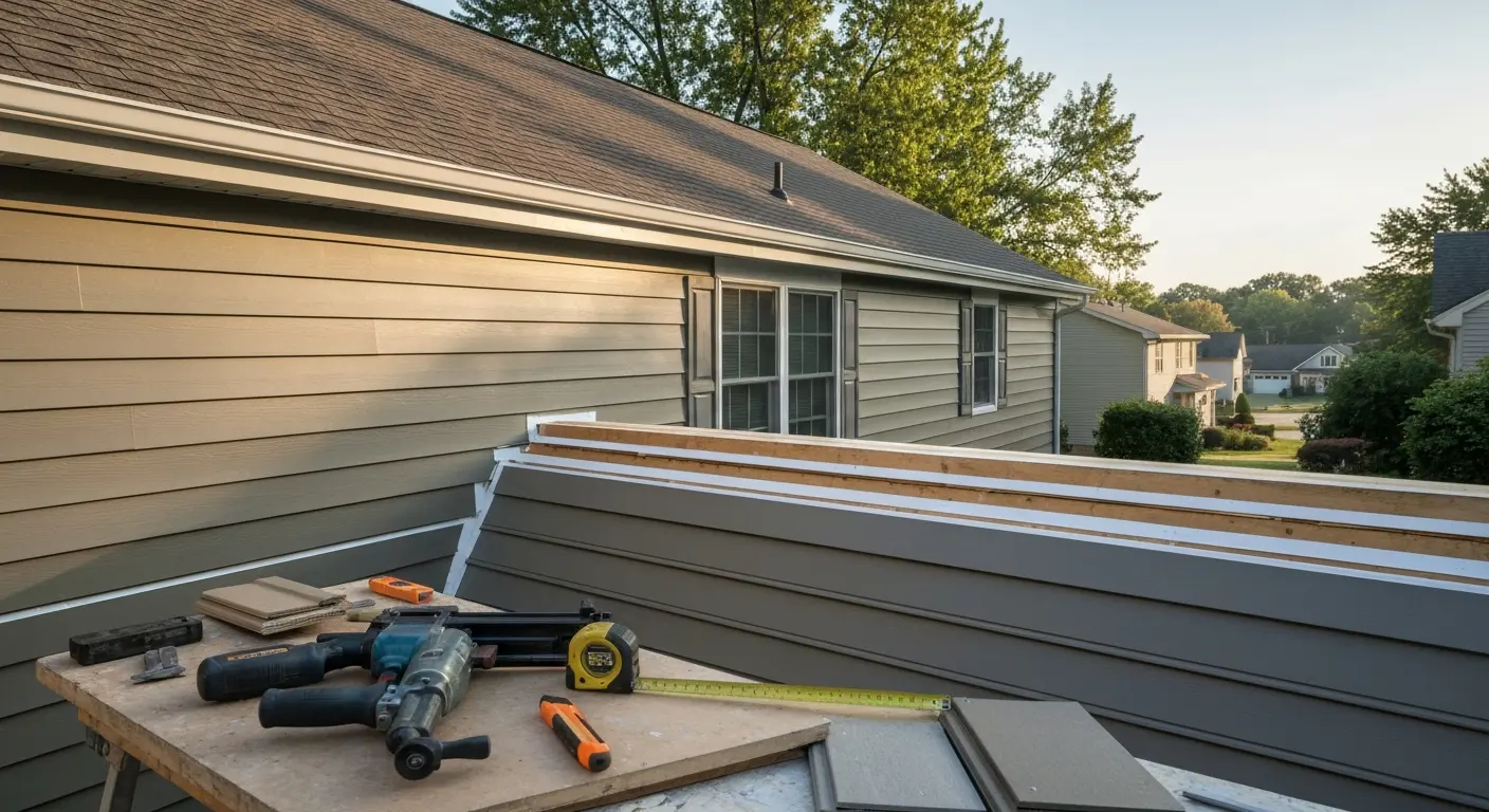 Complete siding replacement