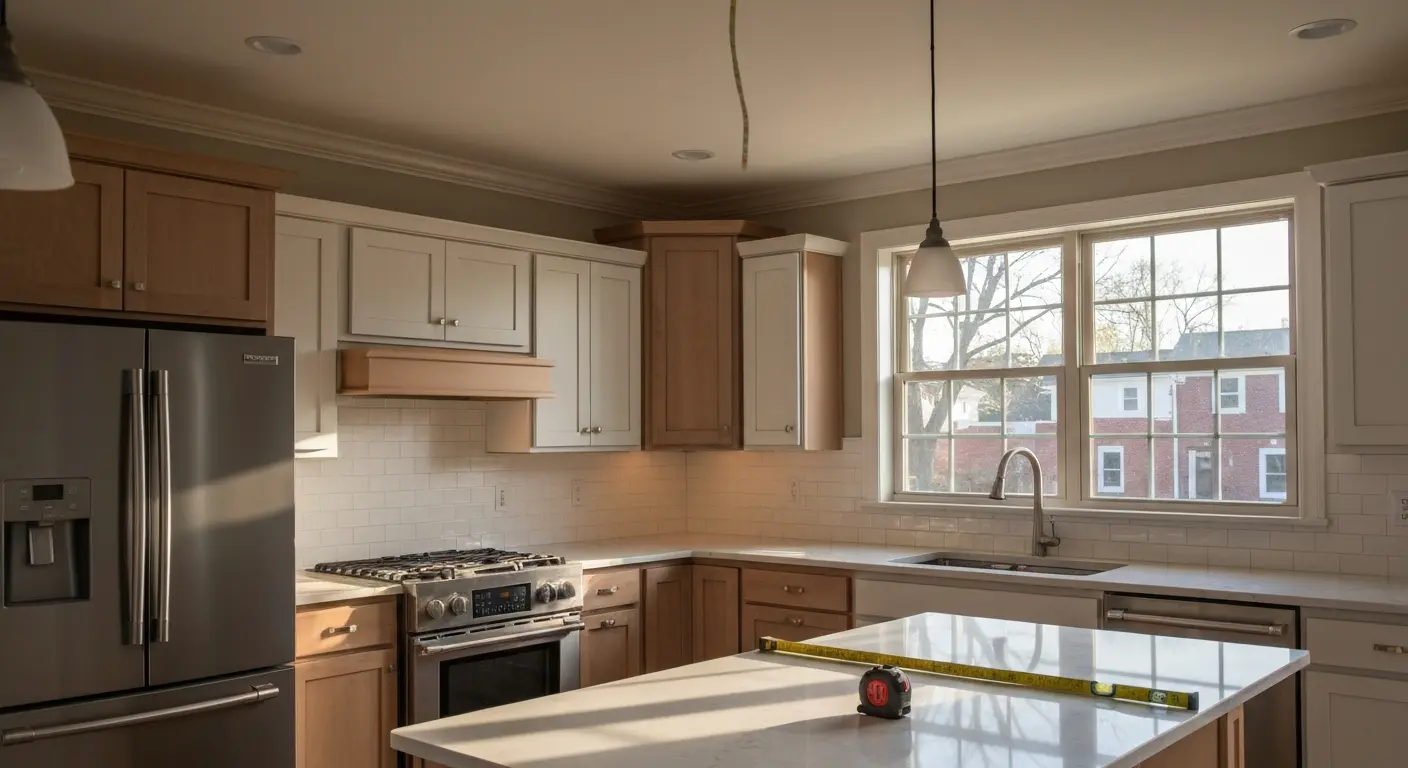 Kitchen remodeling project