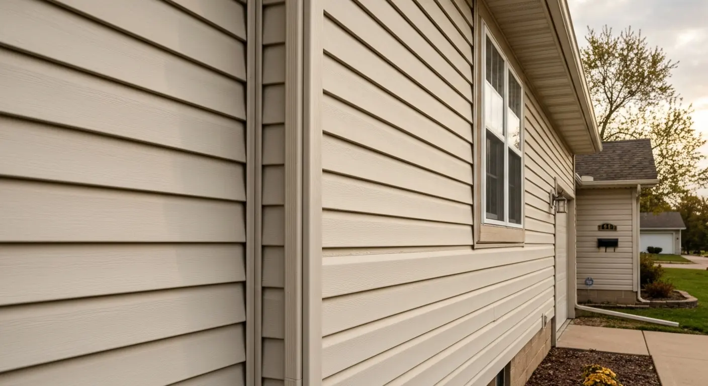 Vinyl siding installed on Countryside home
