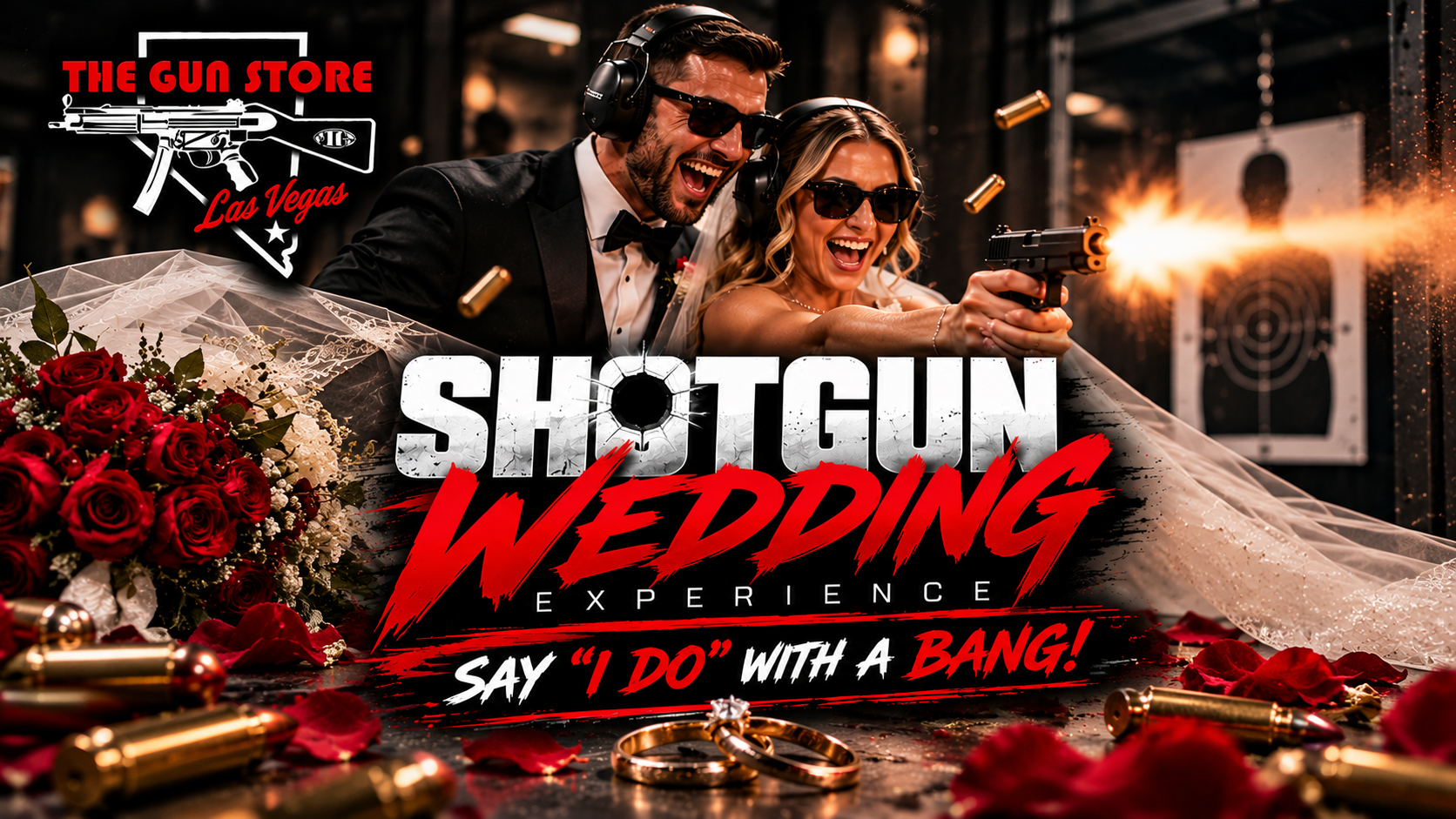 Range Wedding at The Gun Store Las Vegas
