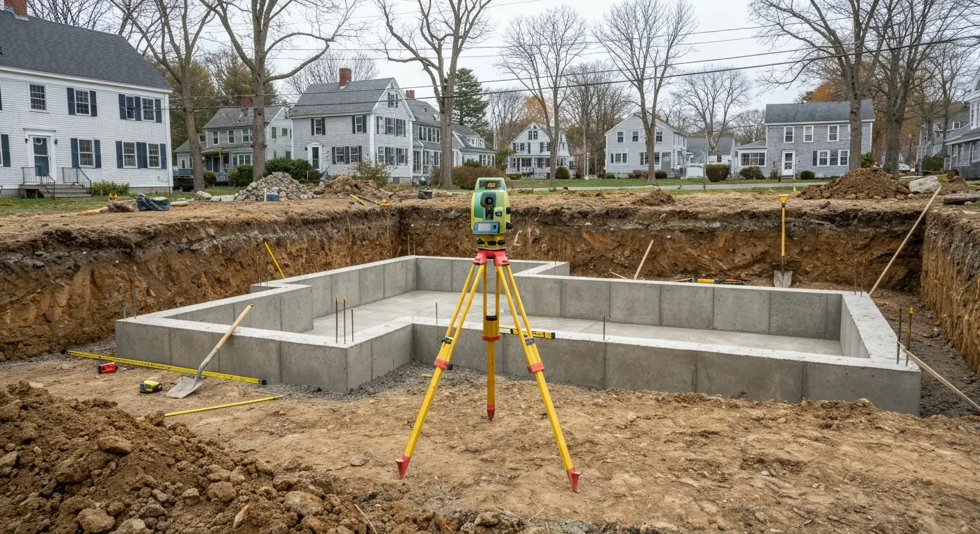 Foundation and excavation work