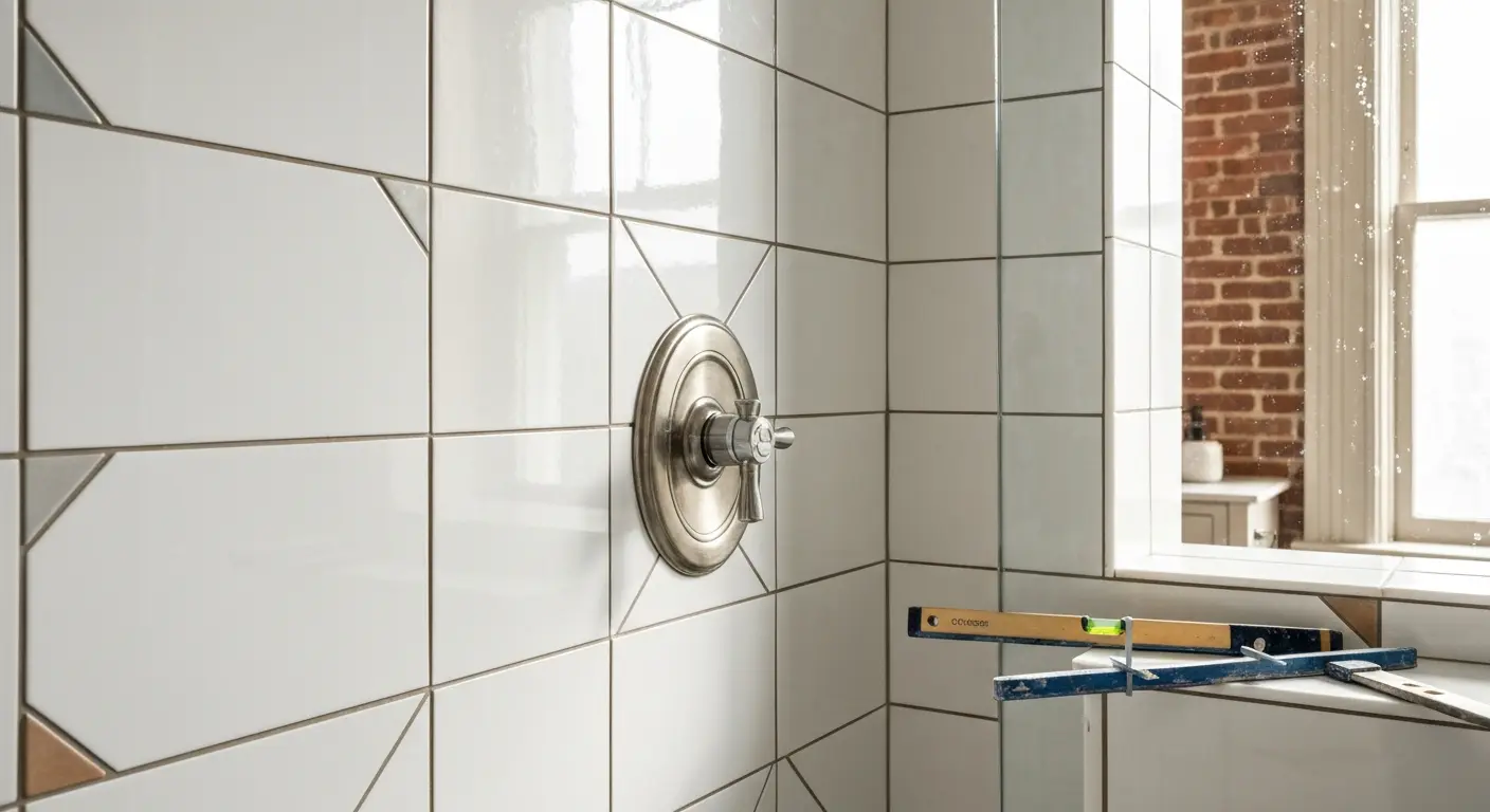 Bathroom shower tile