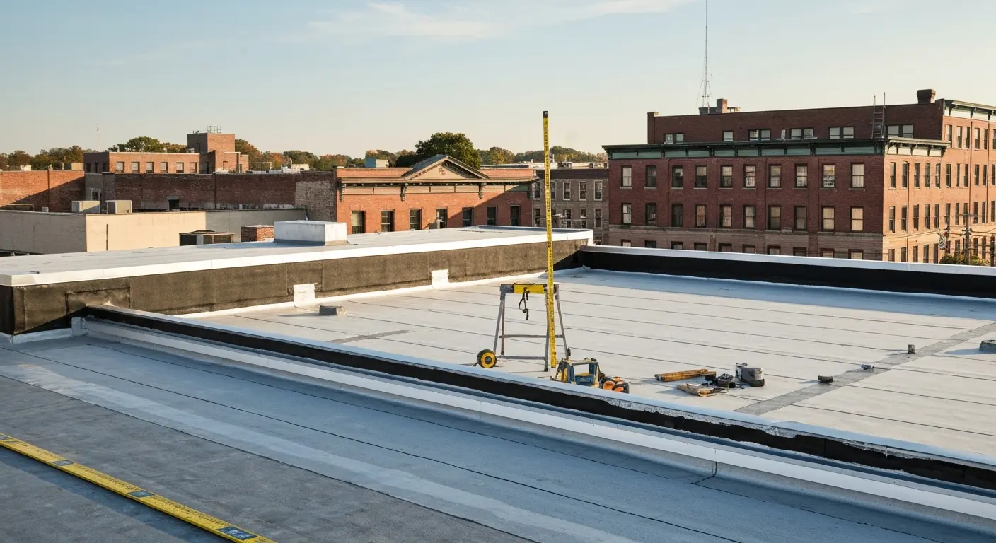 Commercial roof maintenance