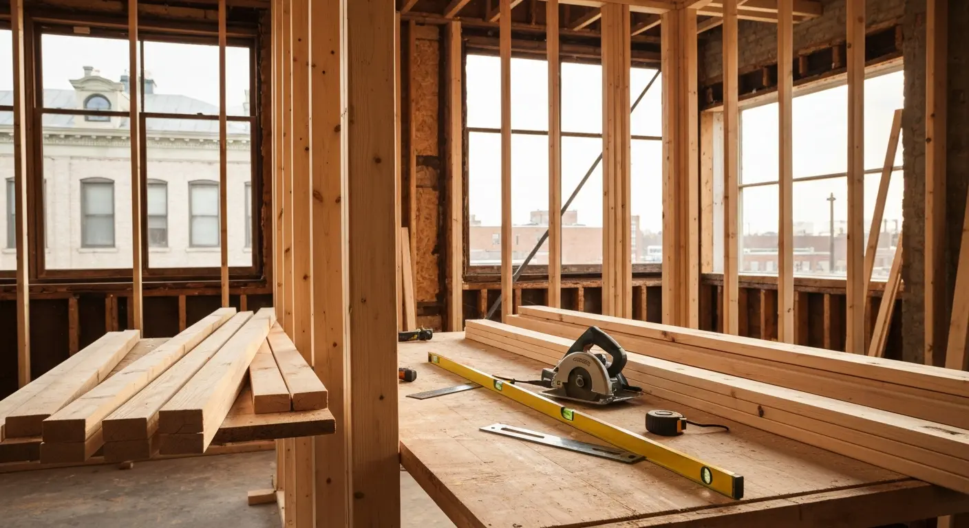 Framing and structural work