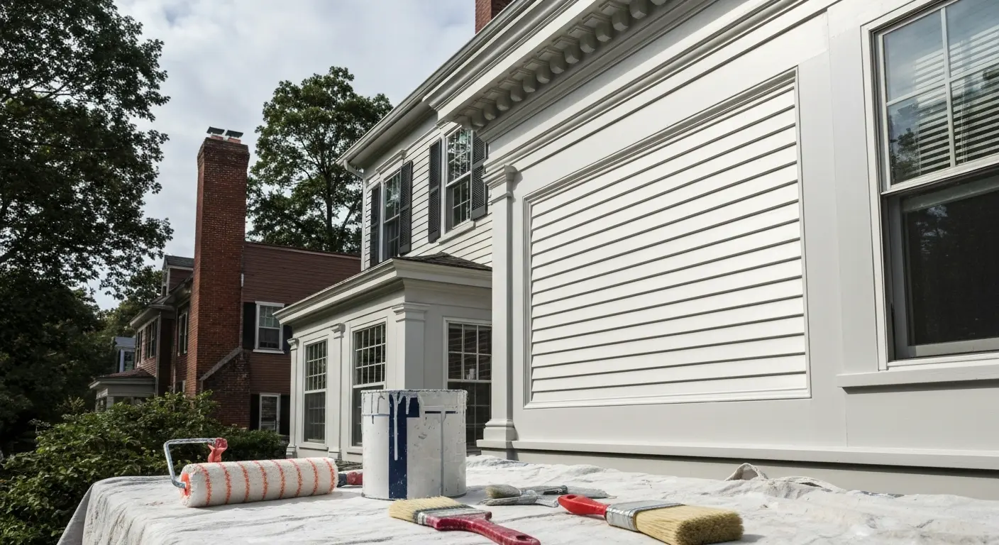 Exterior painting project