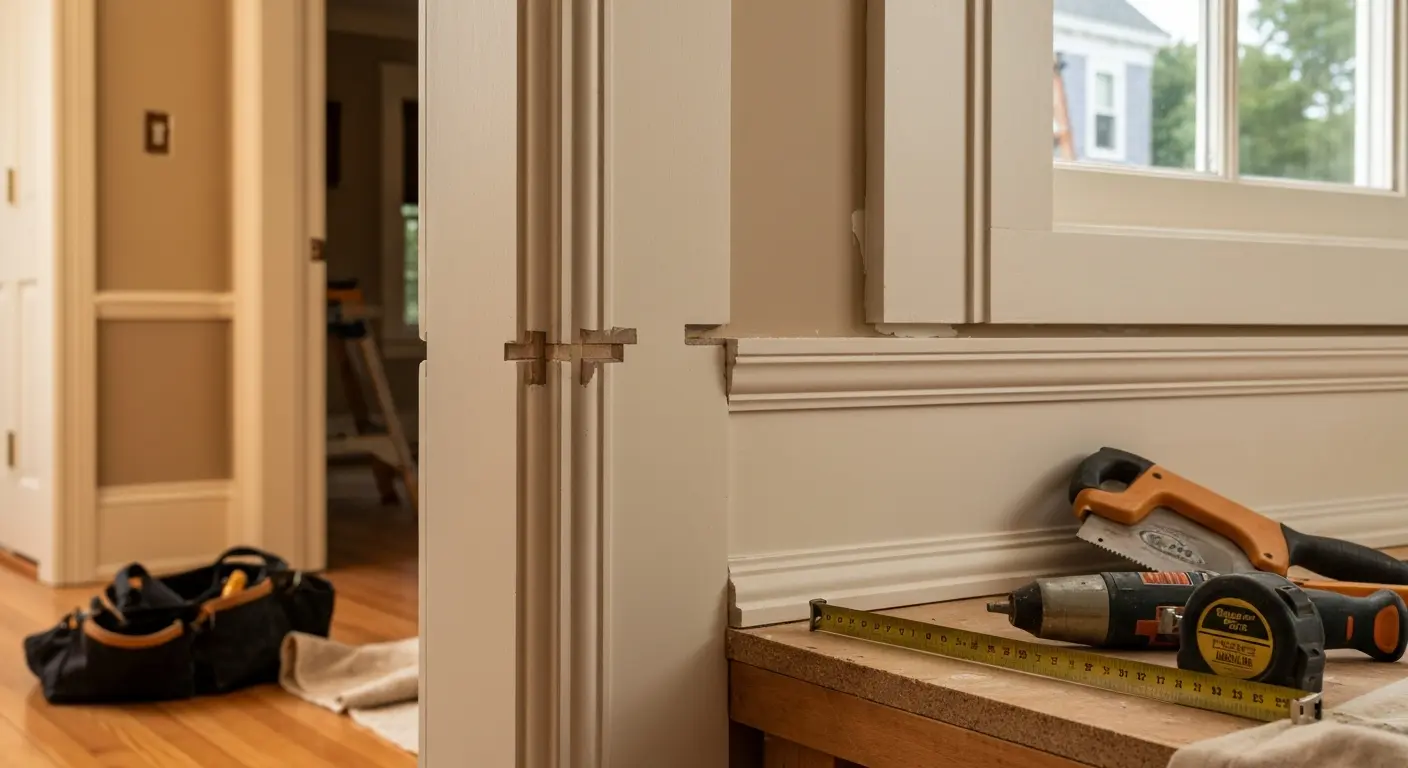 Finish carpentry and trim work