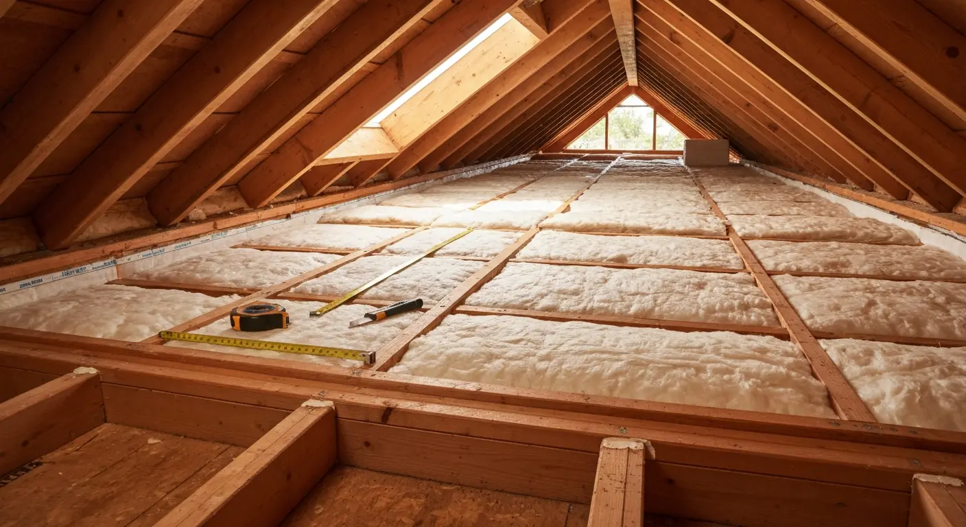 Insulation and air sealing work