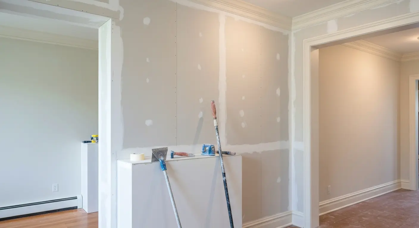 Drywall and wall finishing