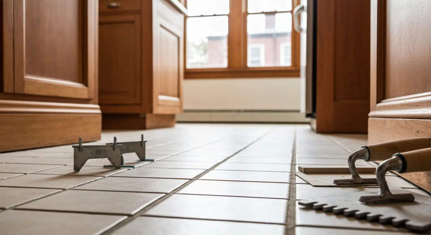 Ceramic tile installation