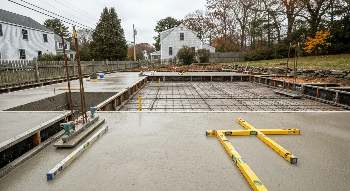 Foundation work in progress