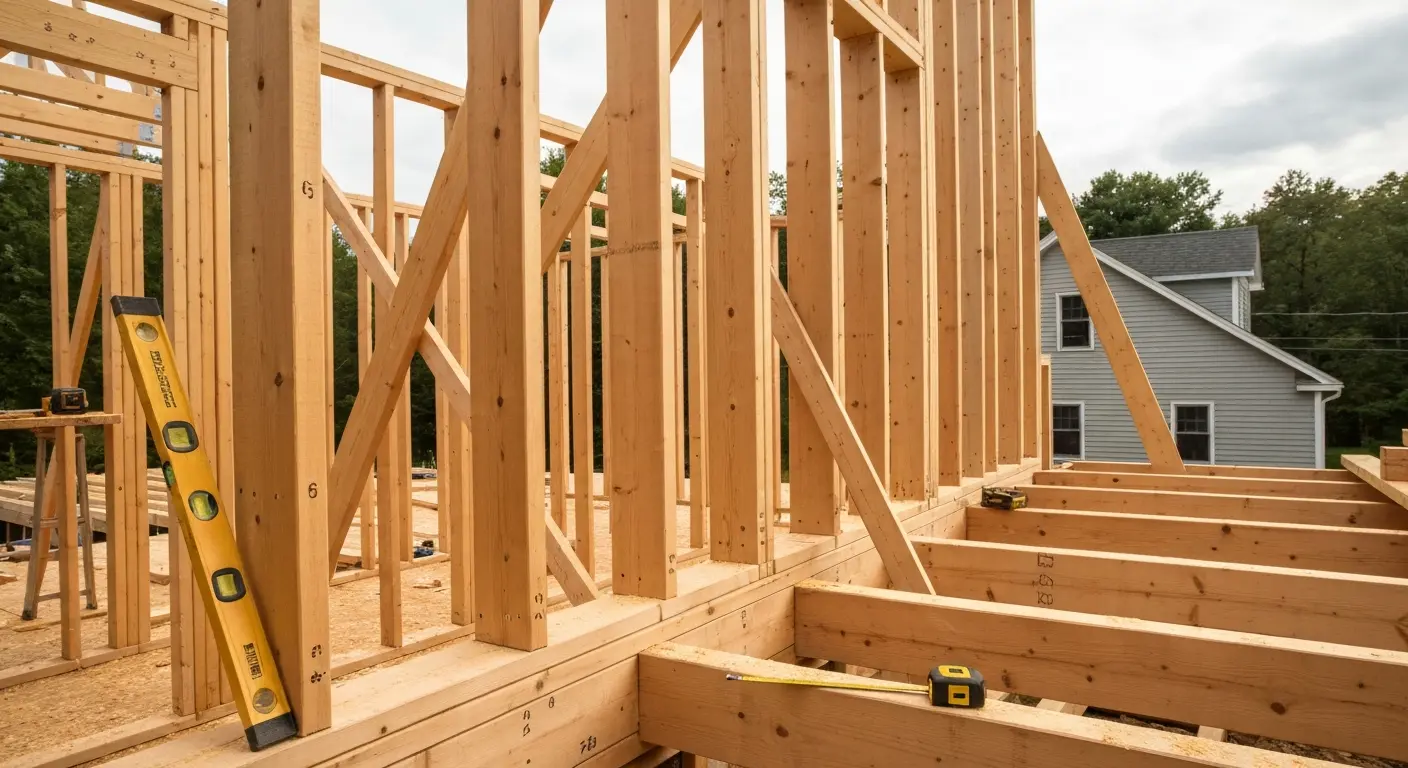 Rough framing construction