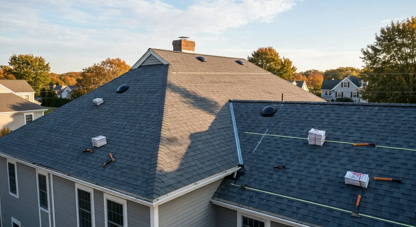 Roof replacement project