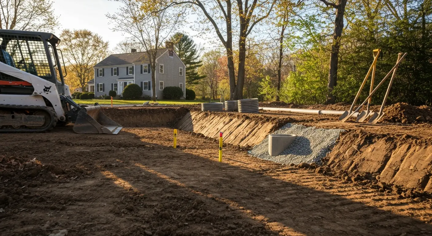 Foundation excavation