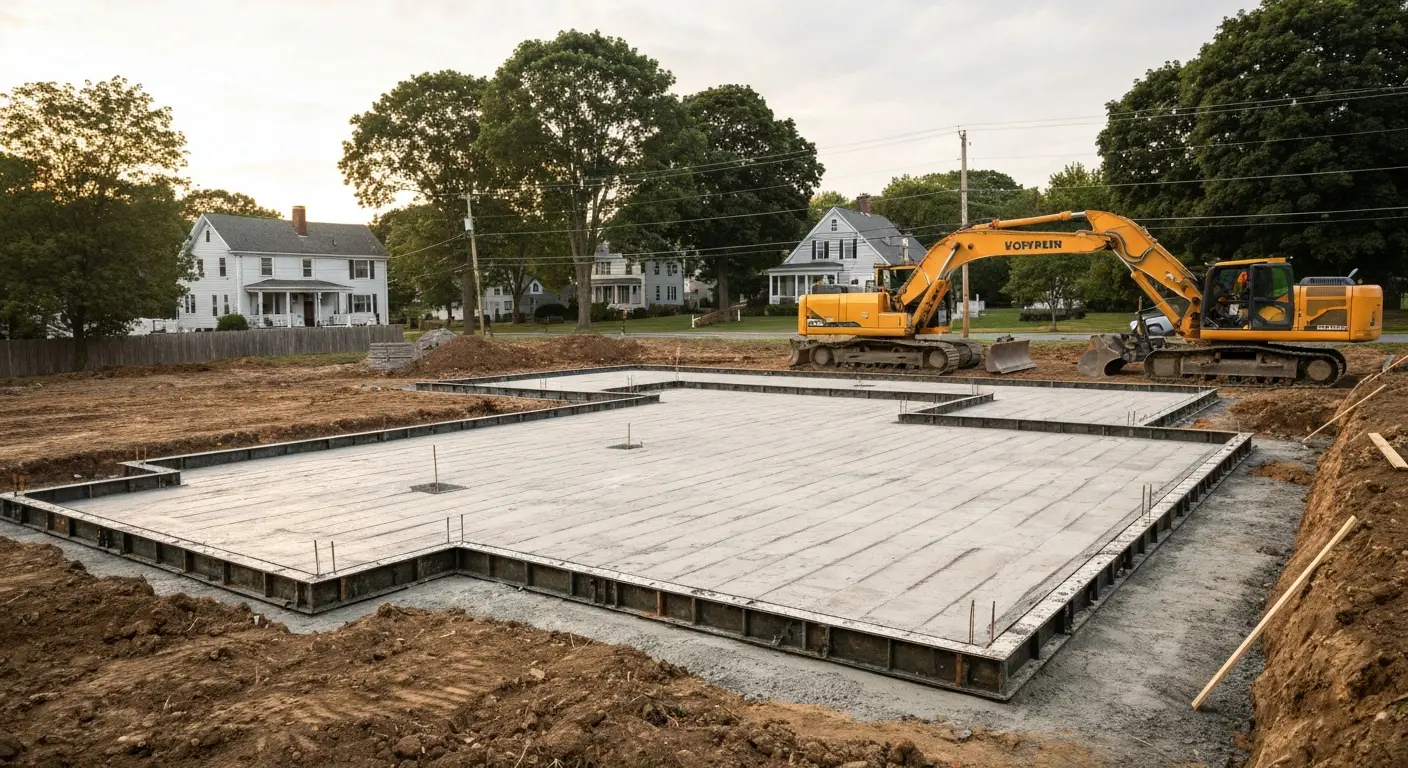 Foundation and excavation work