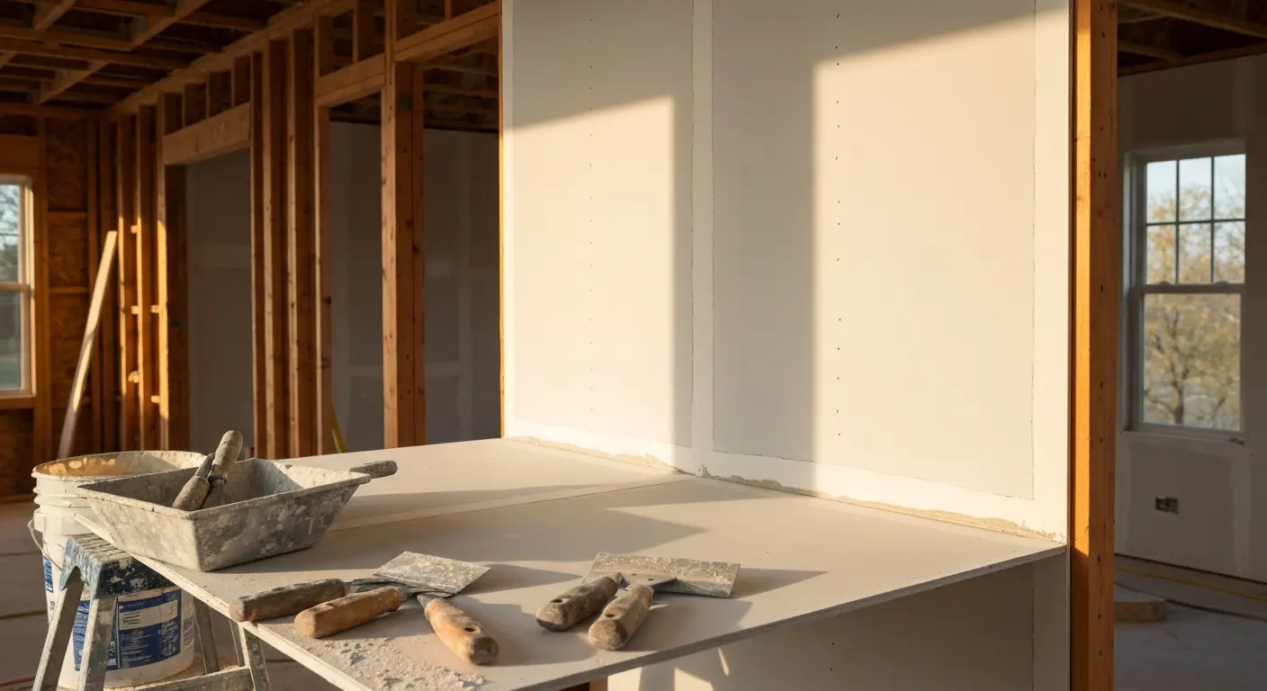 Drywall installation and finishing