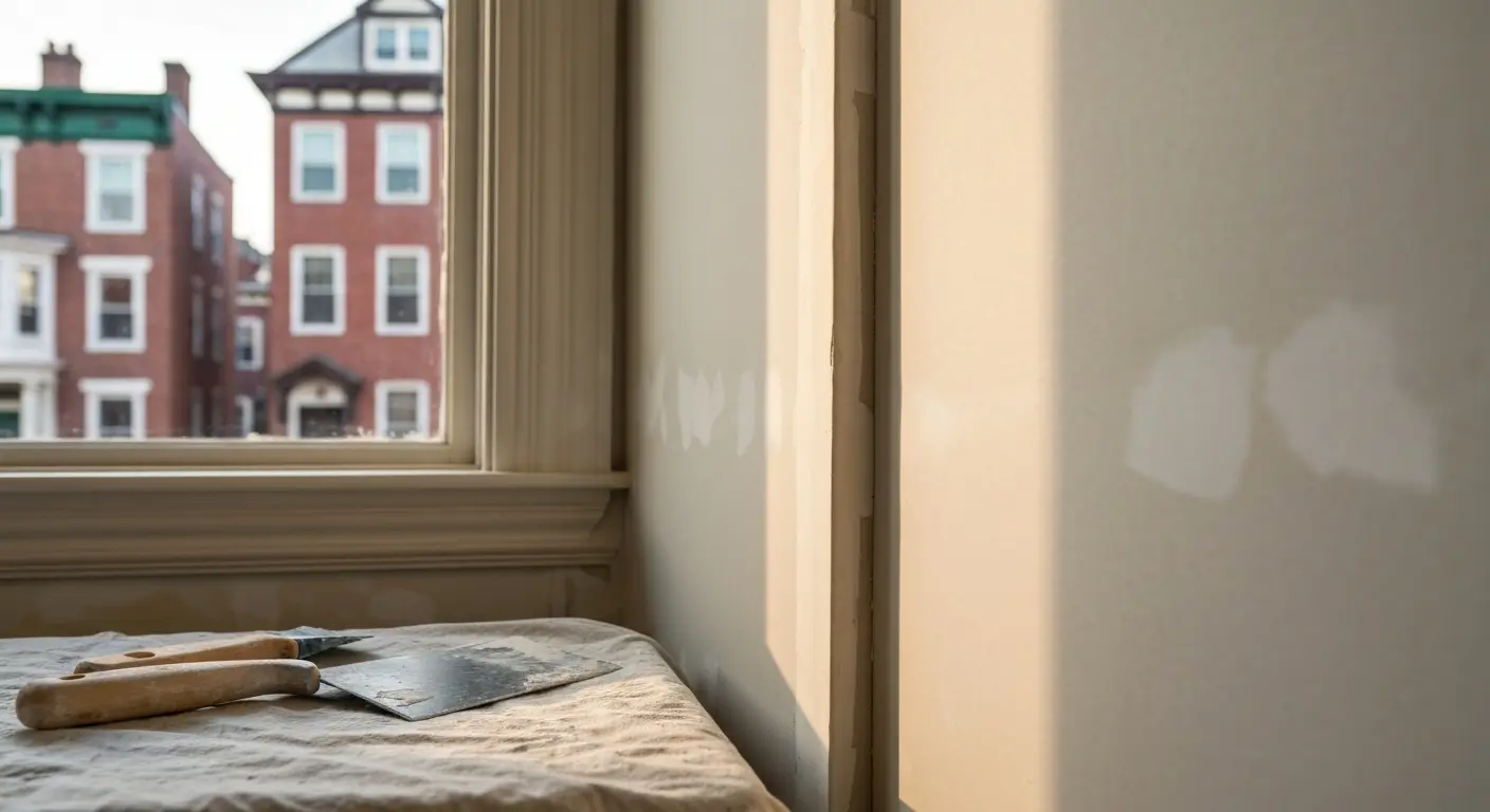 Drywall and plaster finishing