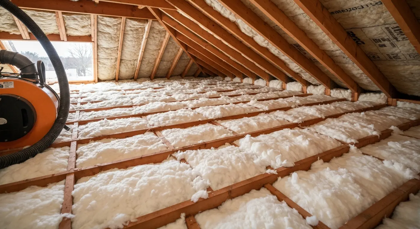 Insulation and weatherproofing installation