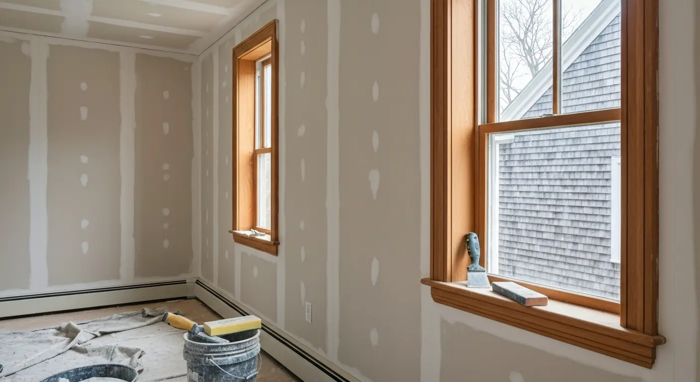 Drywall and interior finish work