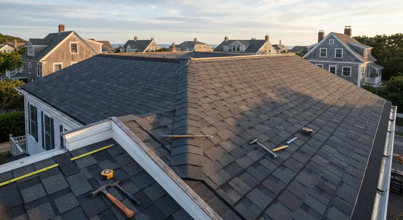 Roof replacement project