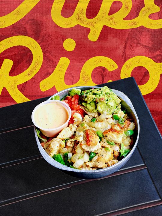 Chicken Rico Bowl - Colombian restaurant Downtown Orlando