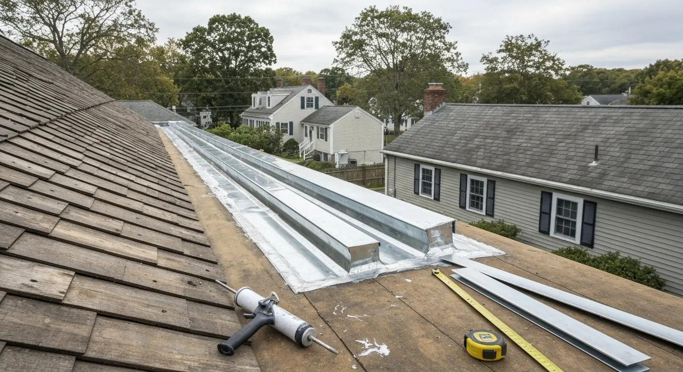 Flashing repair in New Haven