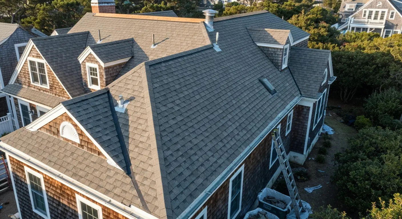 Roof replacement project