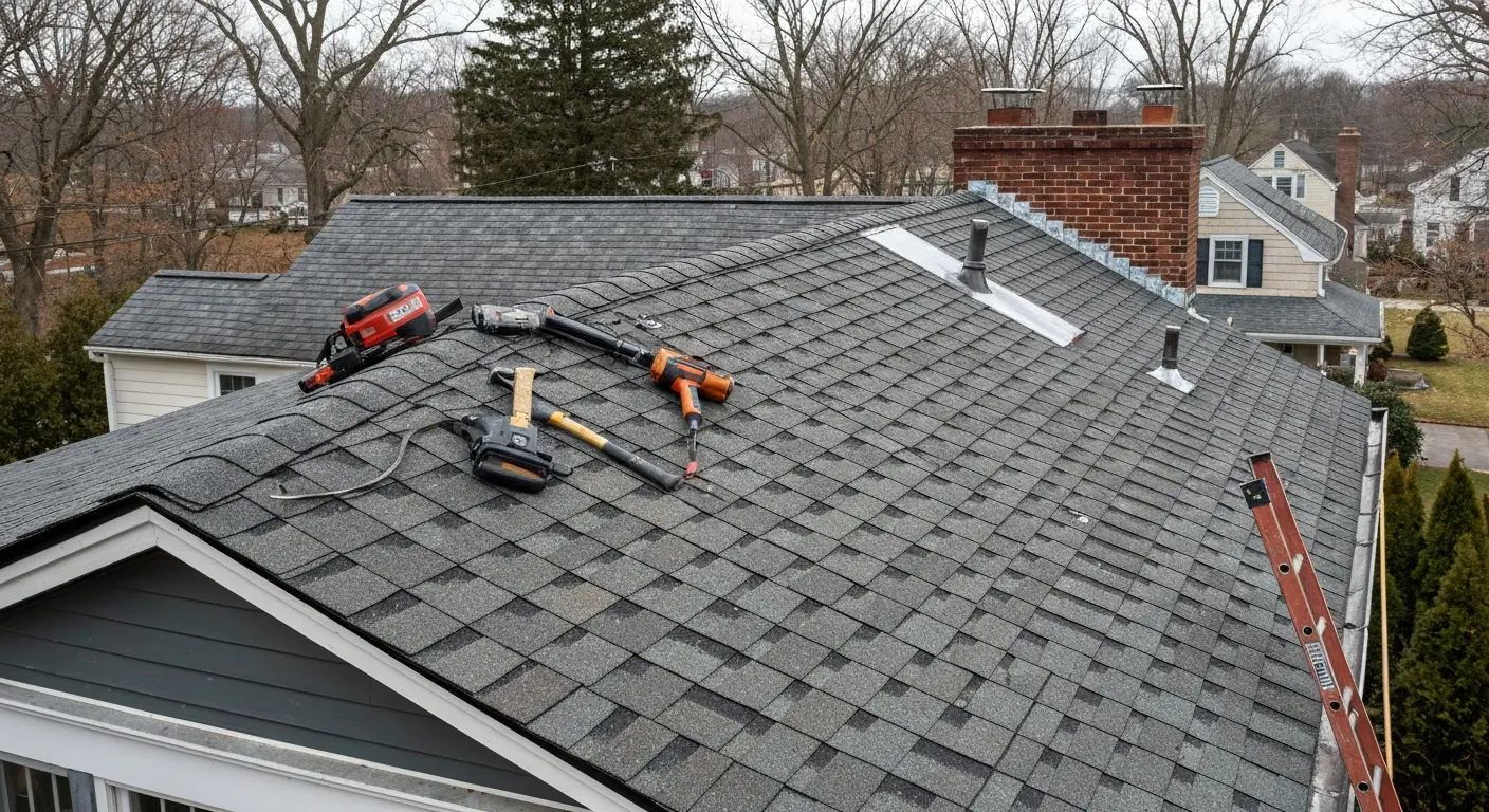 Residential roof repair North Haven