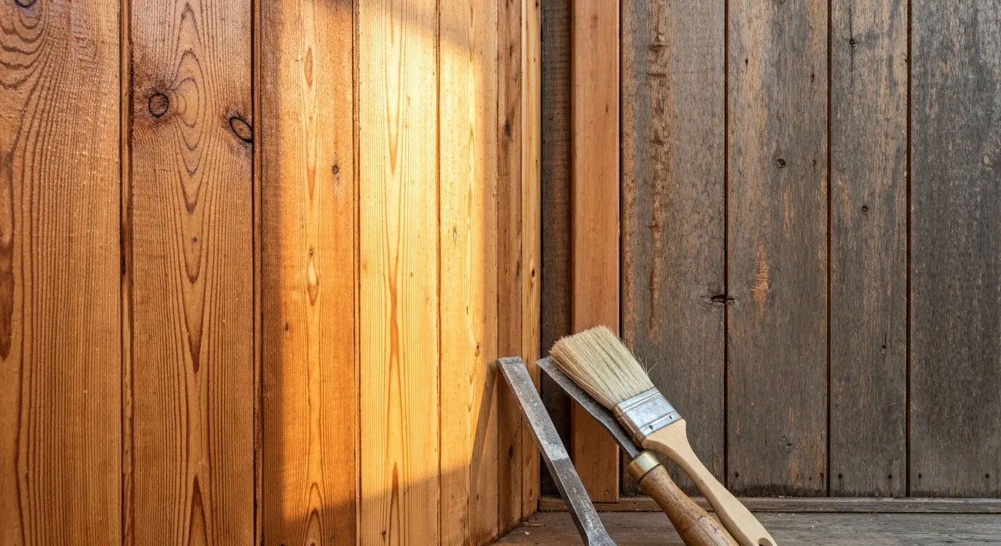 Wood siding repair