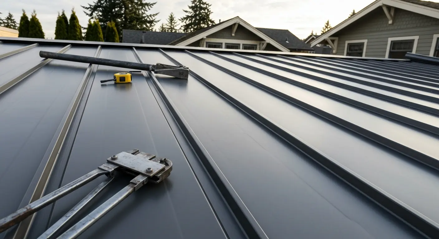 Metal roofing system