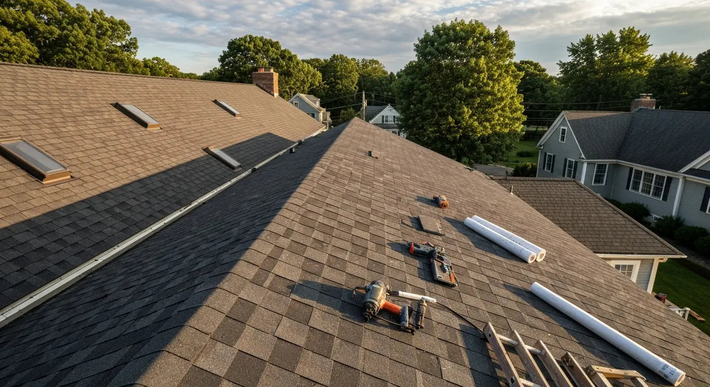 Roof replacement project