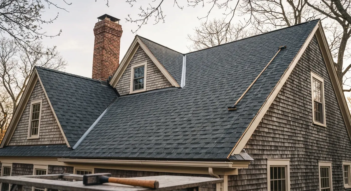 Complete roof replacement North Branford