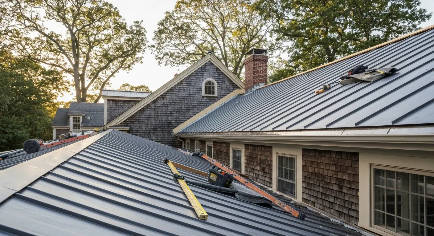 Roof replacement project