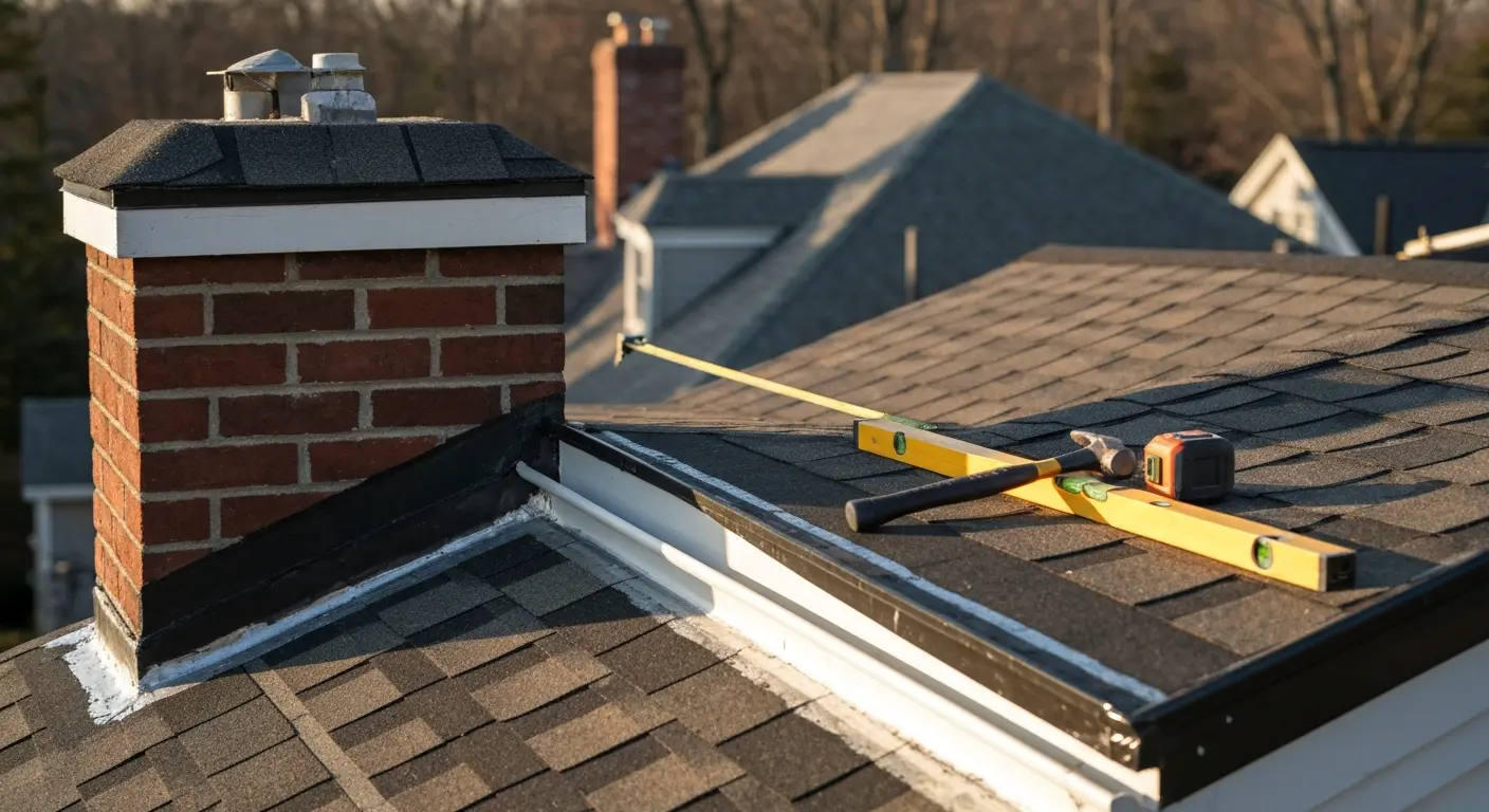Professional roof installation