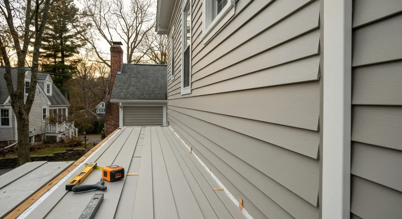 Complete fiber cement siding replacement