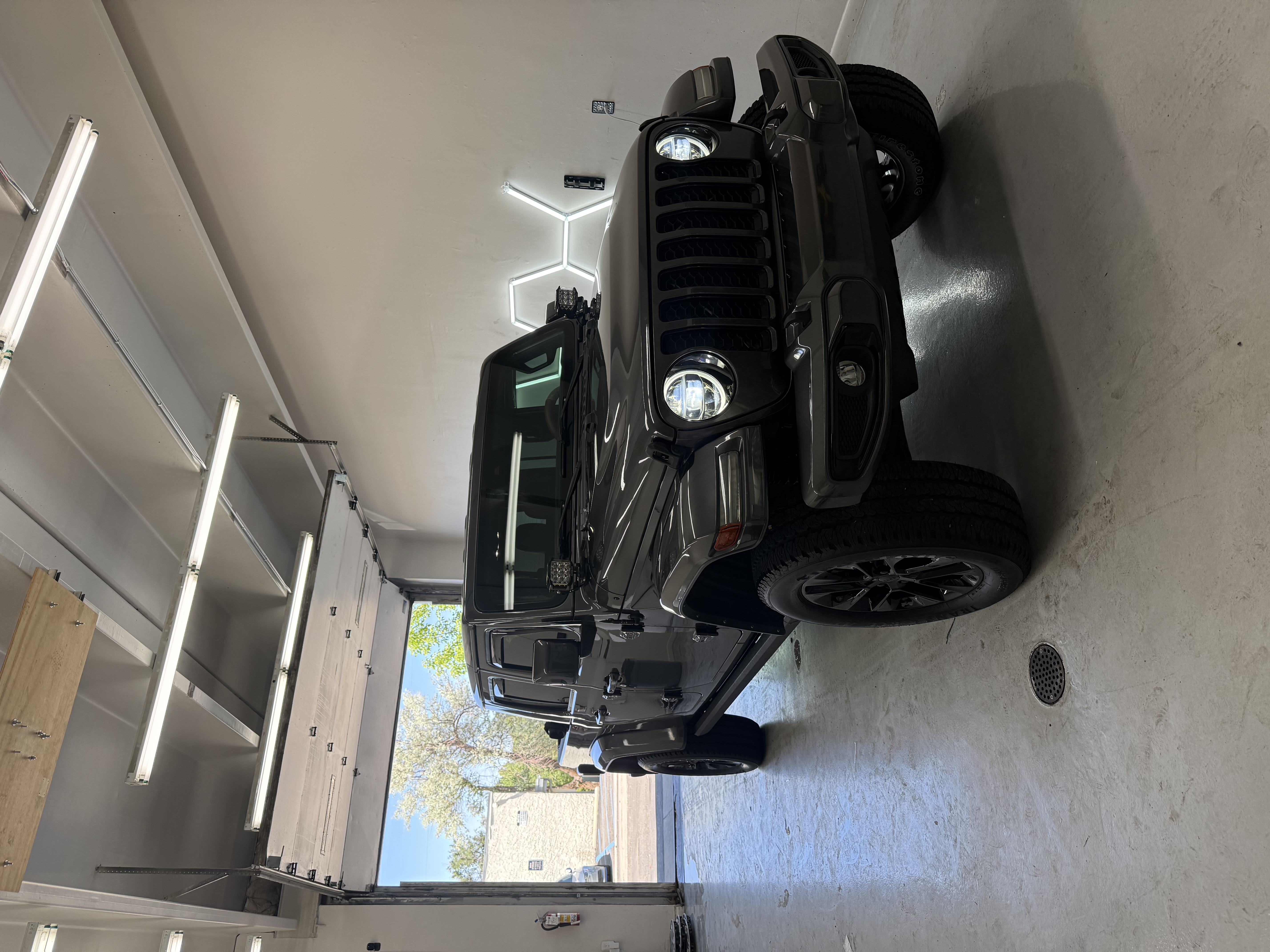 5280 ceramic coating completed white luxury vehicle