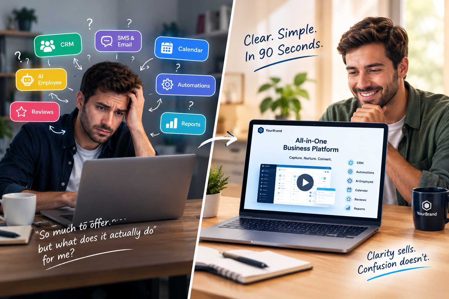 How to market a GoHighLevel SaaS with a clear explainer video